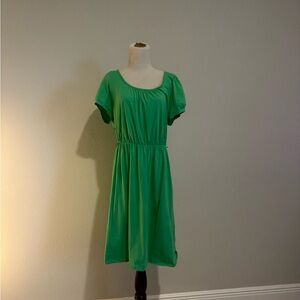Lilly Pulitzer Vibrant Green Midi Dress